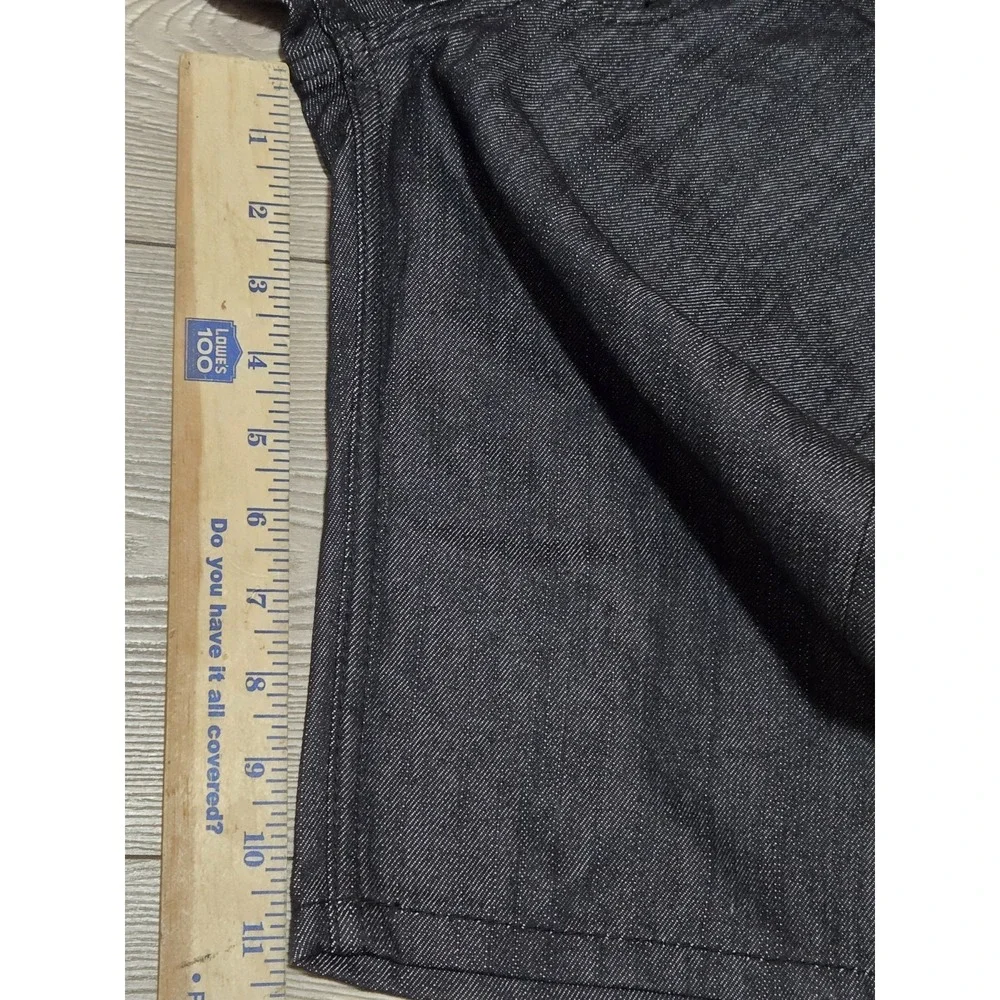 NEW Red Ape‎ Shorts BOYS Size 8 Black Y2K Embroidered Skater Street Wear Denim